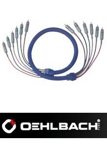 Oehlbach - 2125 Câble Blue Magic  Câble de modulation RCA 5.1
