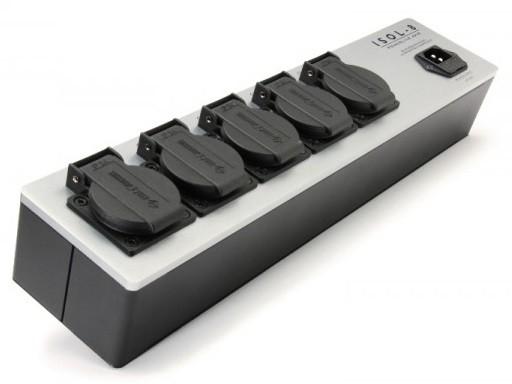 Isol8 - PowerLine Axis 5 Way Barrette secteur filtrée