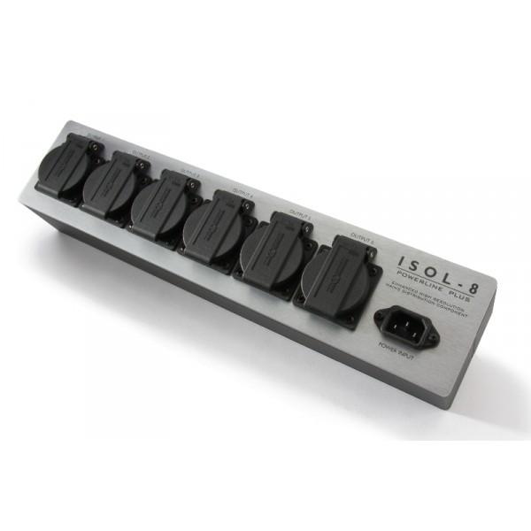 Isol8 - PowerLine Plus 6 Way  Barrette secteur non filtrée