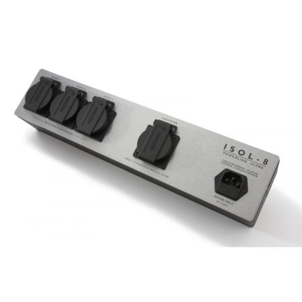 Isol8 - PowerLine Ultra 4 Way Barrette secteur filtrée