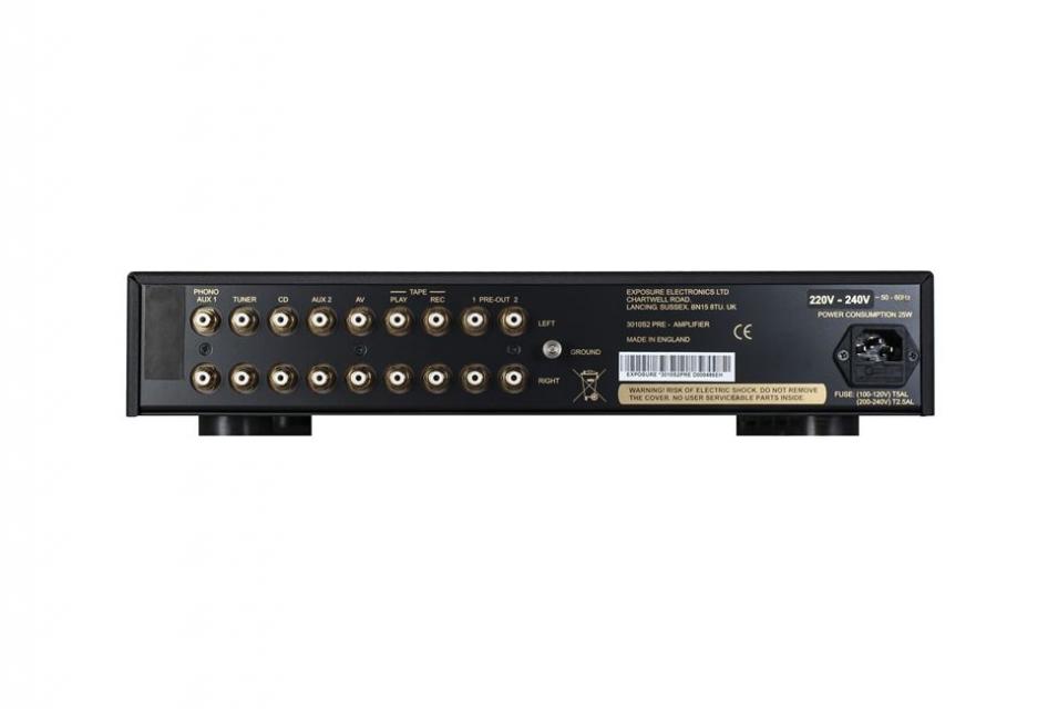 Préamplificateur Exposure - 3010 s2 Preamp Black (Neuf)