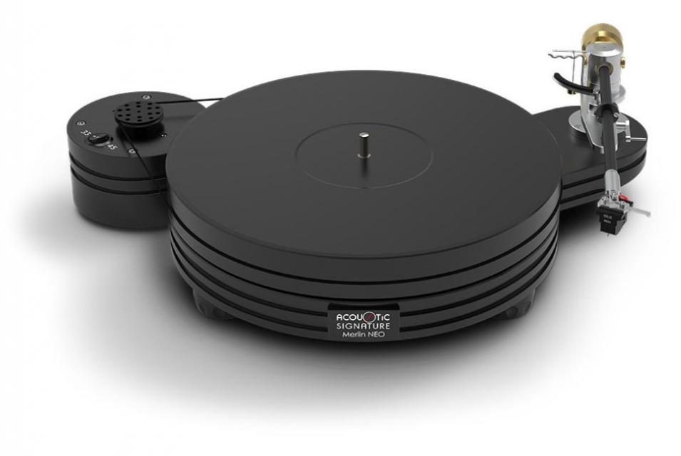 Acoustic Signature - Merlin NEO - Platine vinyle à courroie Audiophile avec TA-500 NEO