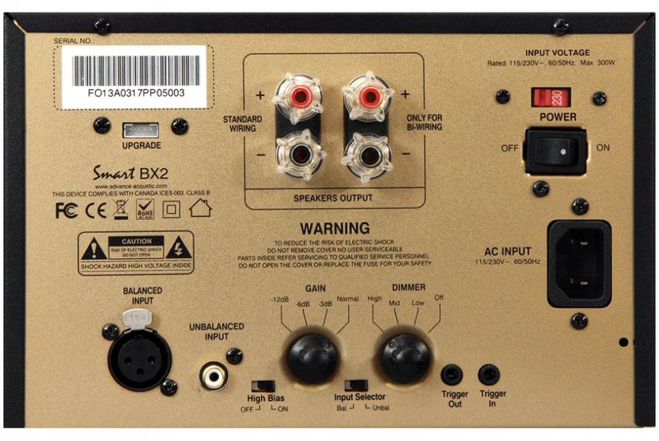 Advance Paris - BX2 Smart Line Amplificateur de puissance Bloc mono