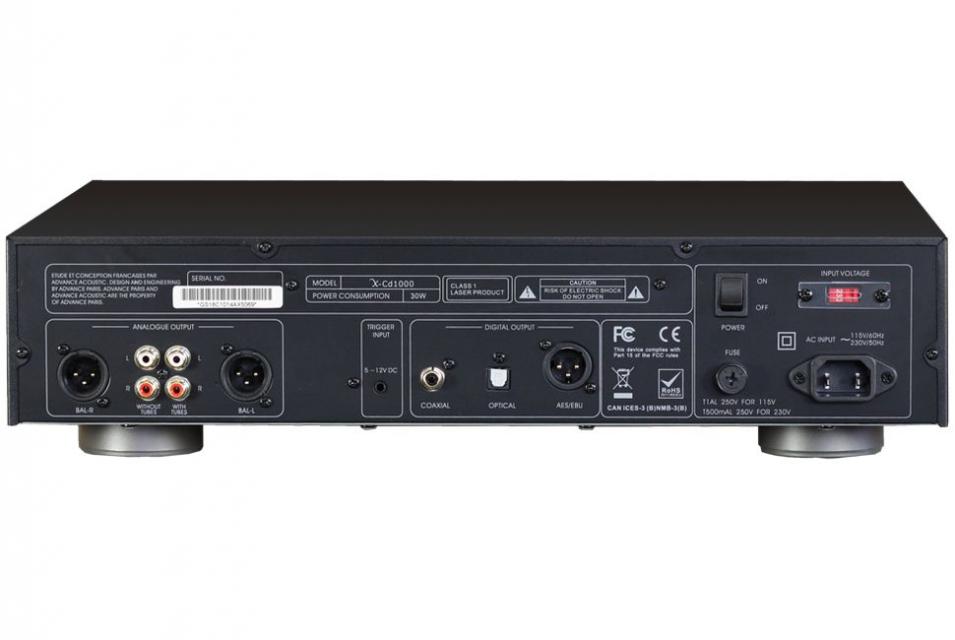 Advance Paris - X-CD1000 EVO Lecteur CD