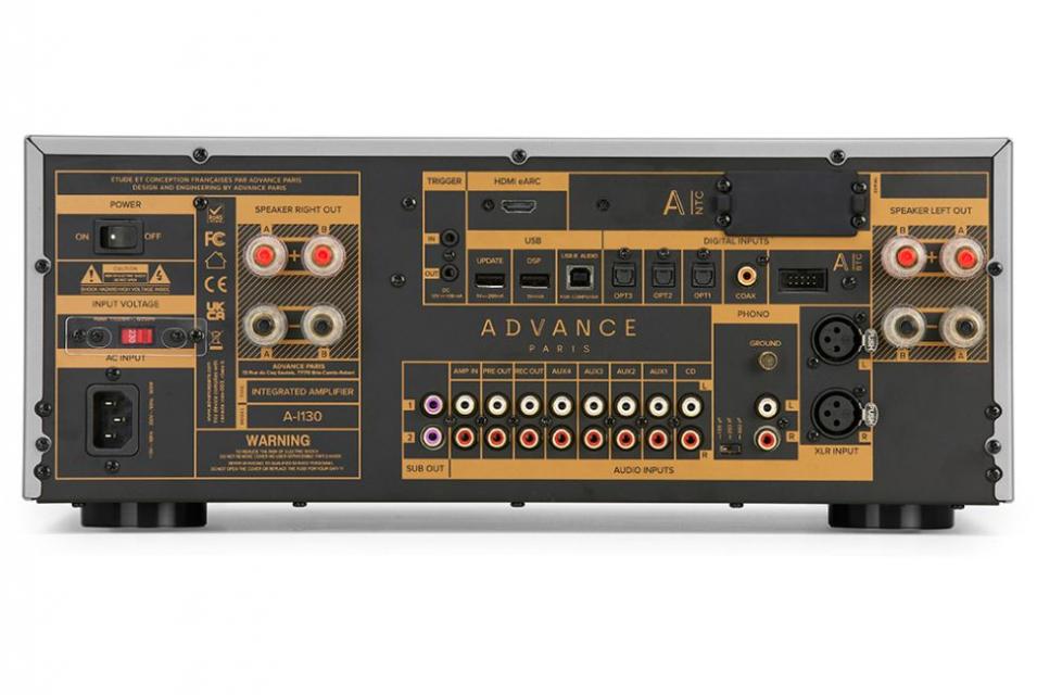 Advance Paris - Ai130 Nova - Amplificateur intégré stéréo 2x125W en classe A/B