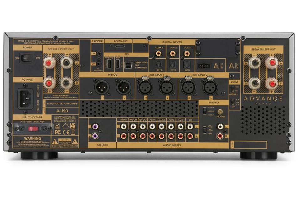 Advance Paris - Ai190 Nova - Amplificateur intégré stéréo 2x190W en classe A/B