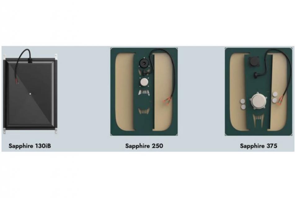 Amina - Sapphire 375 - Haut parleur encastrable invisible Amina - Sapphire 375 - Haut parleur encastrable invisible