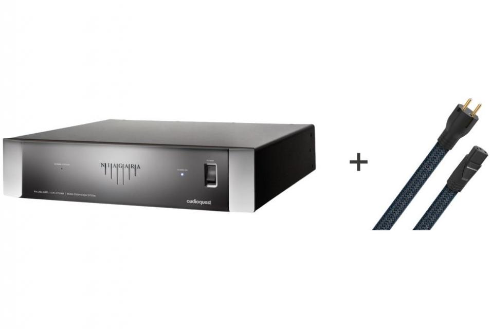 Audioquest - Niagara 3000 Barrette secteur filtrée + Cable secteur MonSoon 2M