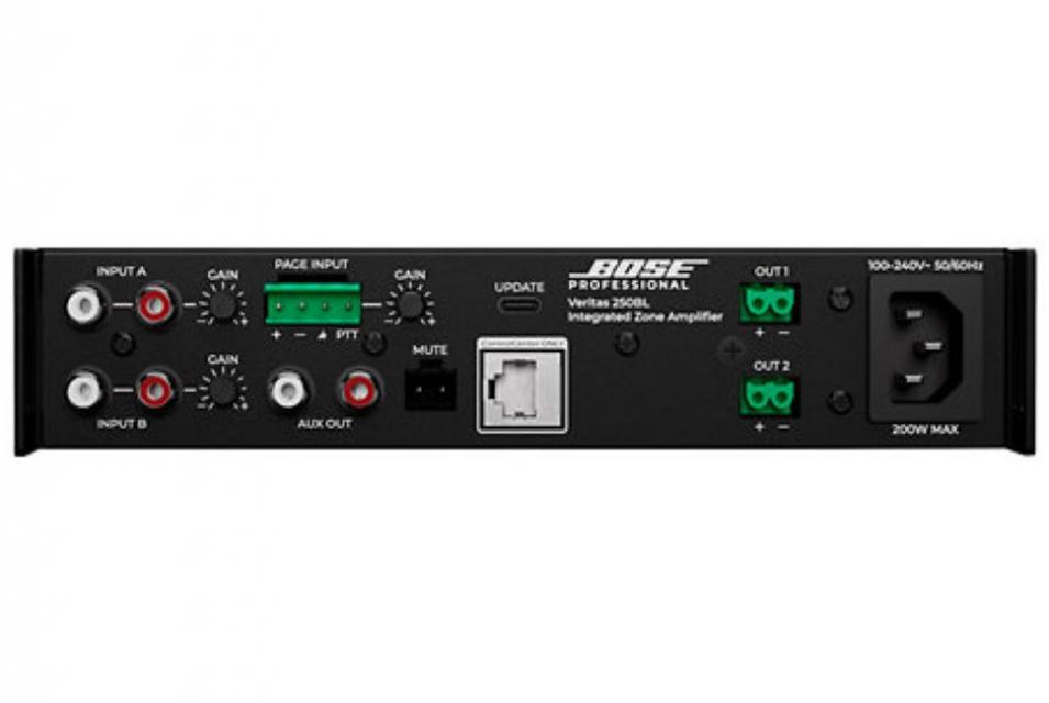 Bose Professional - Veritas 250 BL - Amplificateur intégré 4/8Ω 2 x 50Watts Bluetooth Bose Professional - Veritas 250 BL - Amplificateur intégré 4/8Ω 2 x 50Watts Bluetooth