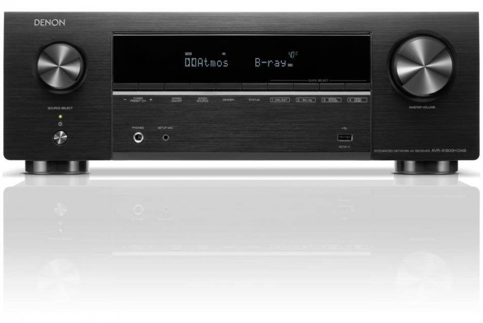 Denon - AVR - X1800H DAB Amplificateur Audio Vidéo 8K 7.2