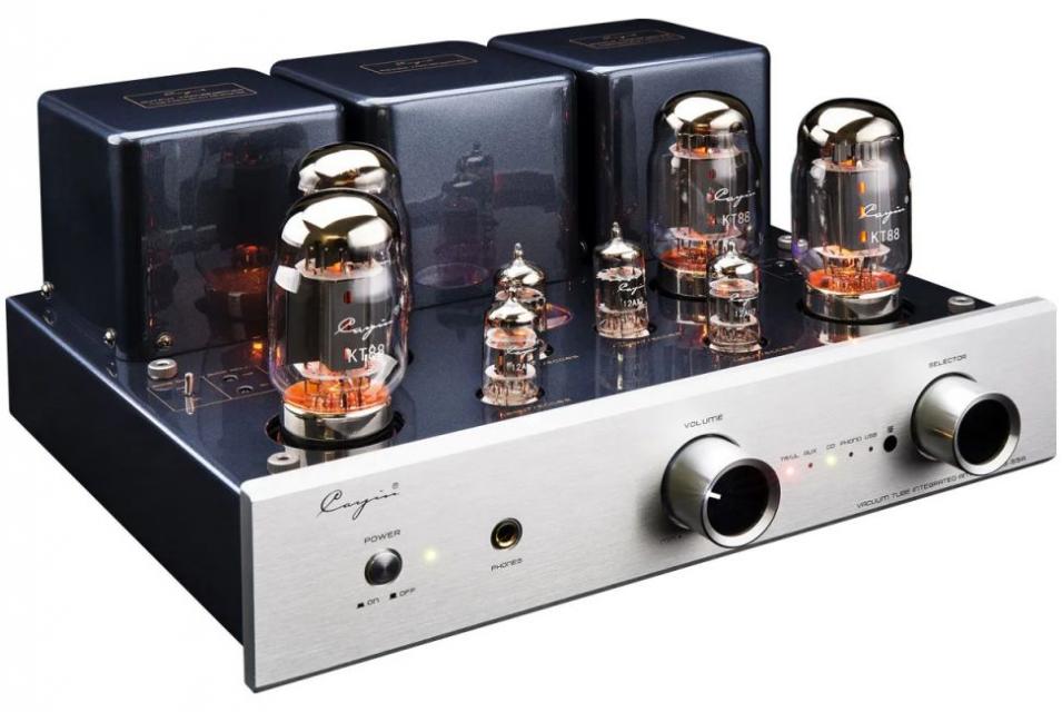 Cayin - CS 55 A KT88 - Amplificateur intégré stéréo à tubes