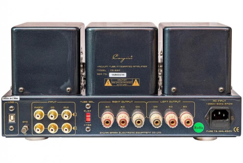 Cayin - CS 55 A KT88 - Amplificateur intégré stéréo à tubes