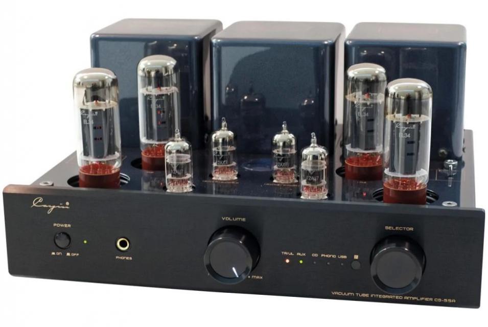 Cayin - CS 55 A KT88 - Amplificateur intégré stéréo à tubes