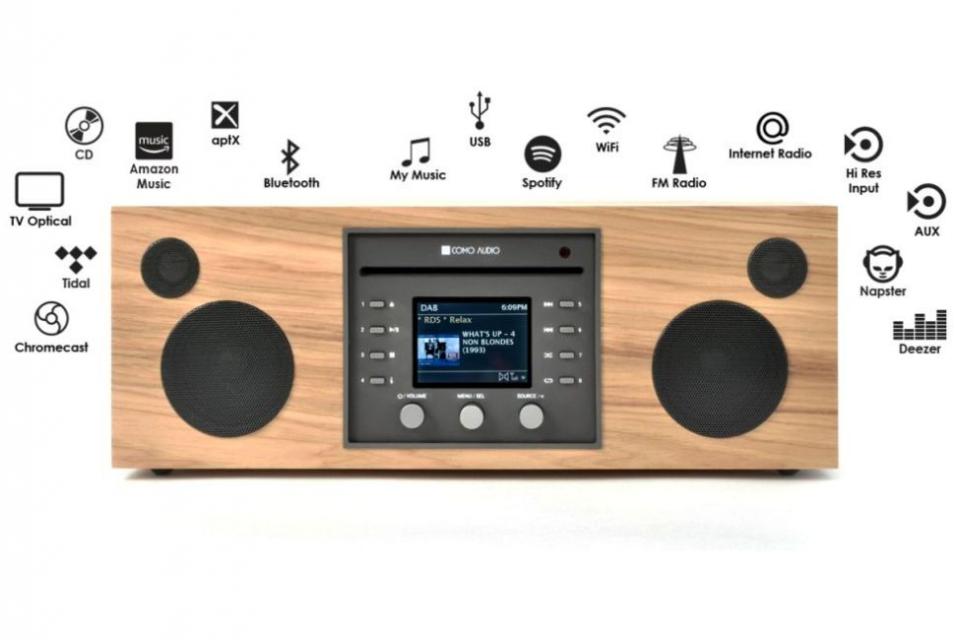 Como audio - Musica Radio FM / DAB / Lecteur CD / Bluetooth / Wifi