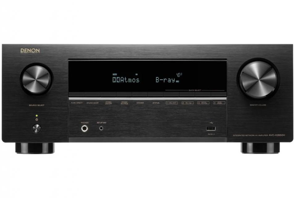 Denon - AVC-X2850H- Ampli Audio Vidéo 7x150 Watts 8K 7.2 Canaux