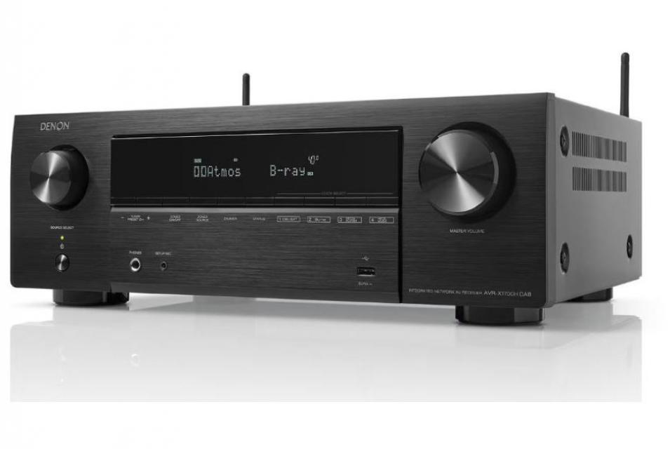 Denon - AVR-X1700H DAB Amplificateur audio vidéo 4K 7.1