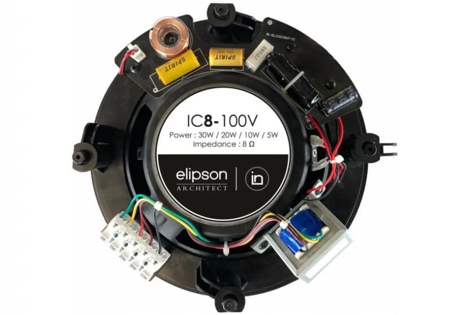Elipson - ARCHITECT IC8 100V Enceintes Encastrables 2 voies 