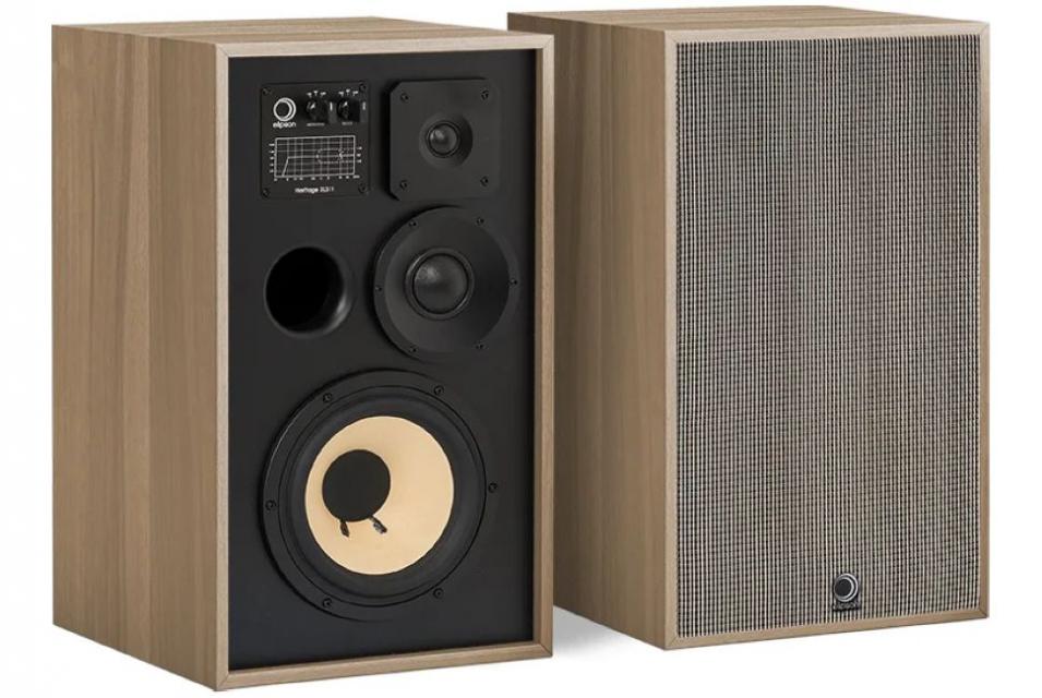 Elipson - HERITAGE XLS 11 Enceintes Bibliothèque 3 voies bass-reflex