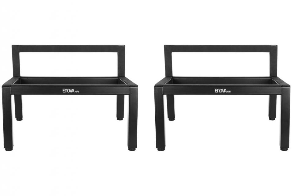 Enova - Stand 20 - Pieds d'Enceintes Vintage Métal  ( La Paire )