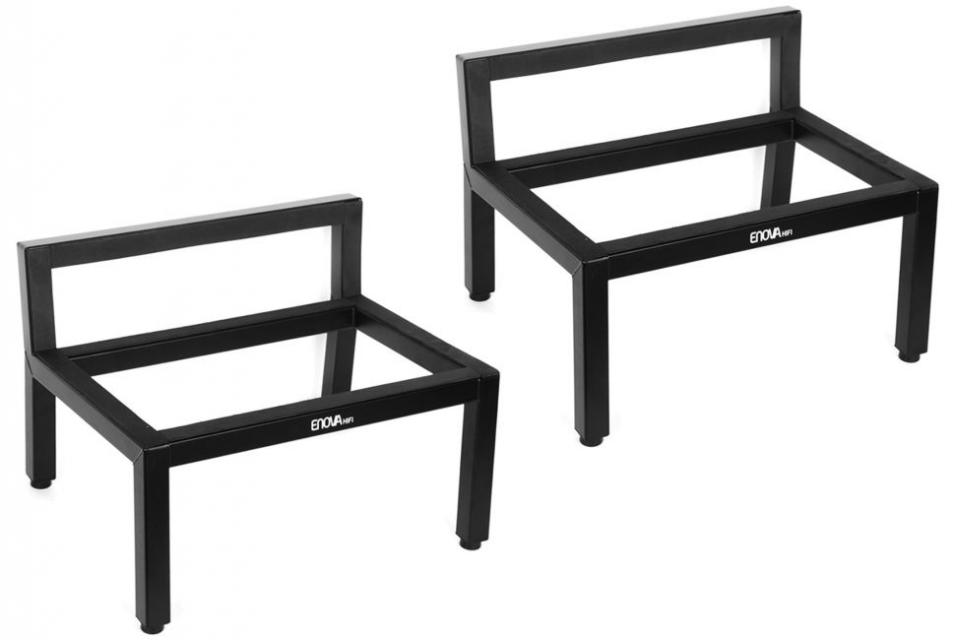 Enova - Stand 20 - Pieds d'Enceintes Vintage Métal  ( La Paire )