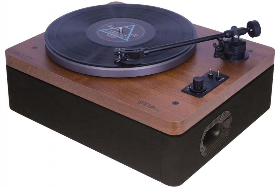 Enova - Vela VP4 - Platine Vinyle Vintage Avec Enceintes Intégrées