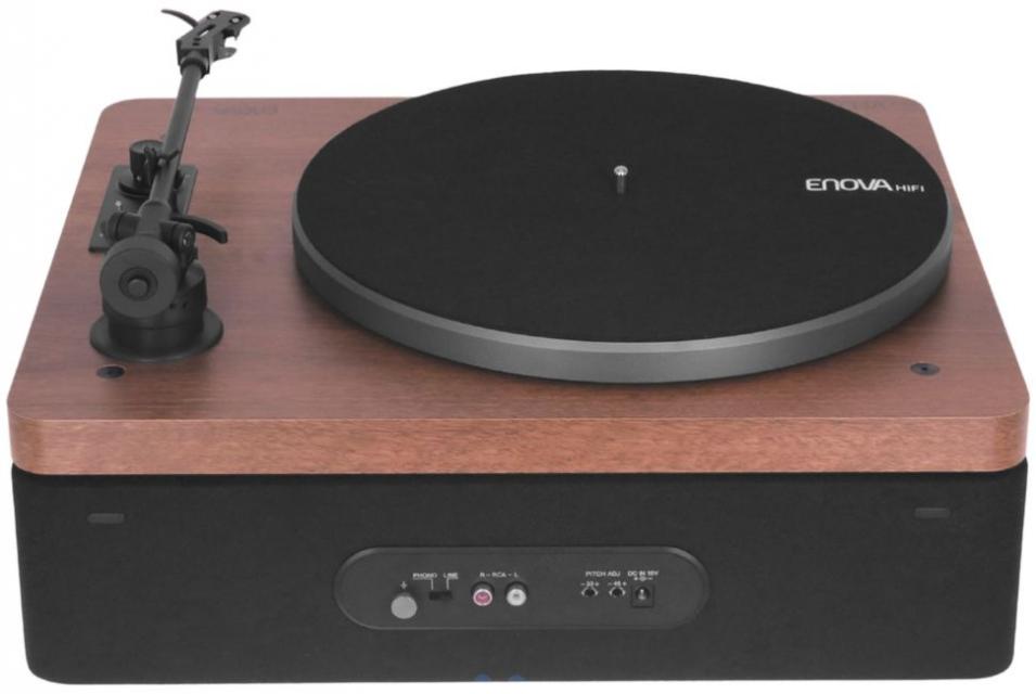 Enova - Vela VP4 - Platine Vinyle Vintage Avec Enceintes Intégrées