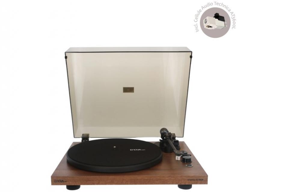 Enova - Vision 4 G2 - Platine vinyle à courroie Bluetooth / USB