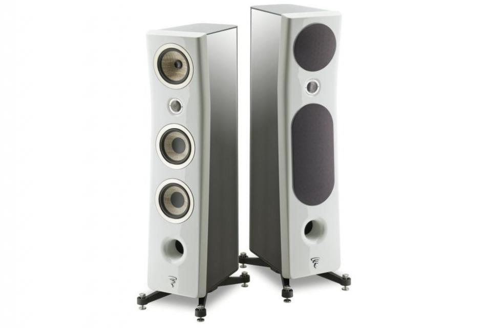 Focal - KANTA N°2 Enceintes colonne 3 voies Bass-reflex Black HG / White HG