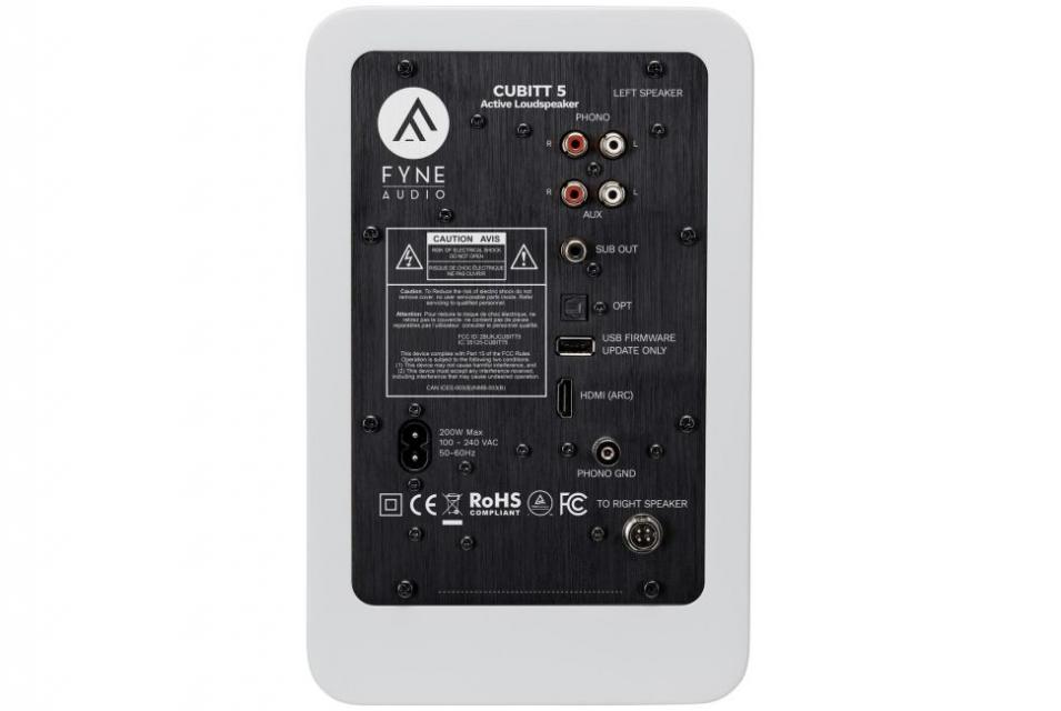 Fyne Audio - Cubitt 5 - Enceintes Actives BT Compact 2 voies