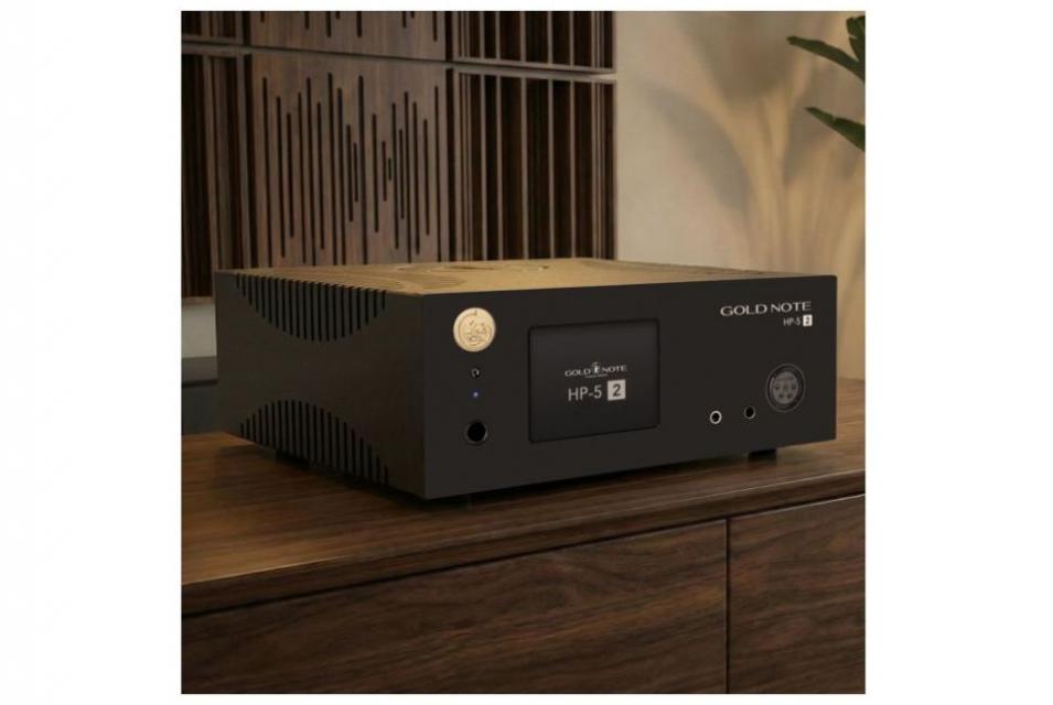 GOLD NOTE - HP5.2 - Amplificateur pour casque GOLD NOTE - HP5.2 - Amplificateur pour casque