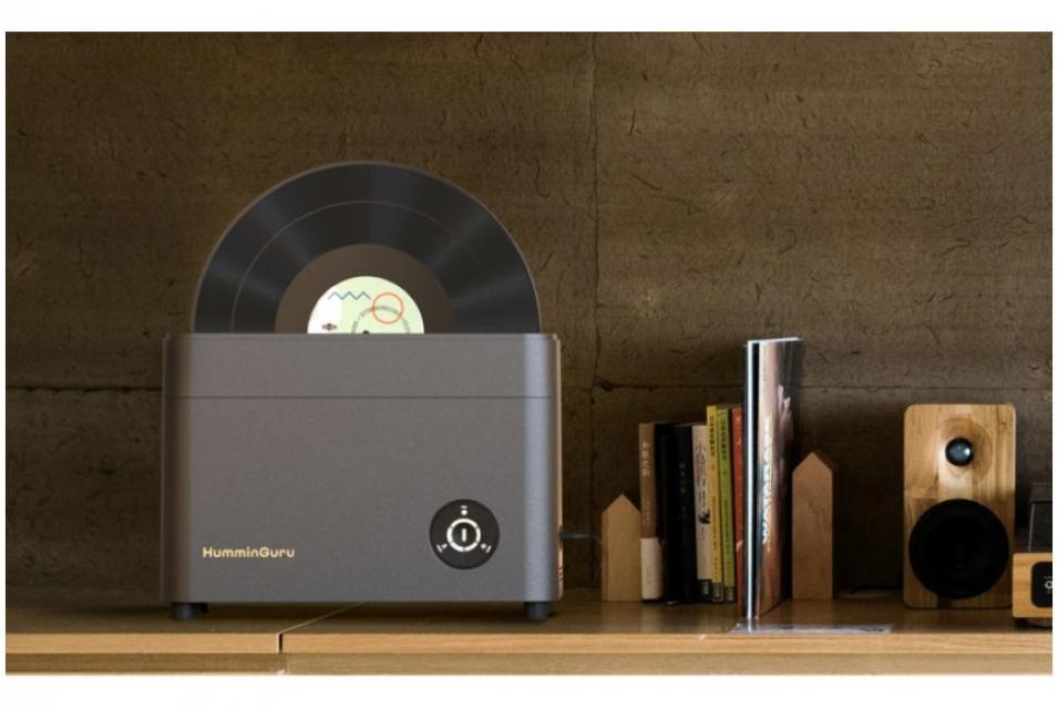 HUMMINGURU - HG01 - Machine à laver les disques vinyles Ultrasonic