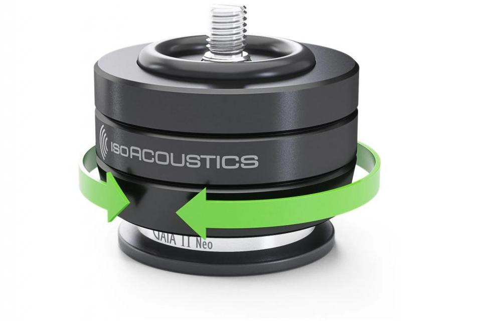 ISO Acoustics - ISO GAIA II Neo - Pieds anti-vibrations ( Jusqu'à 55kg )