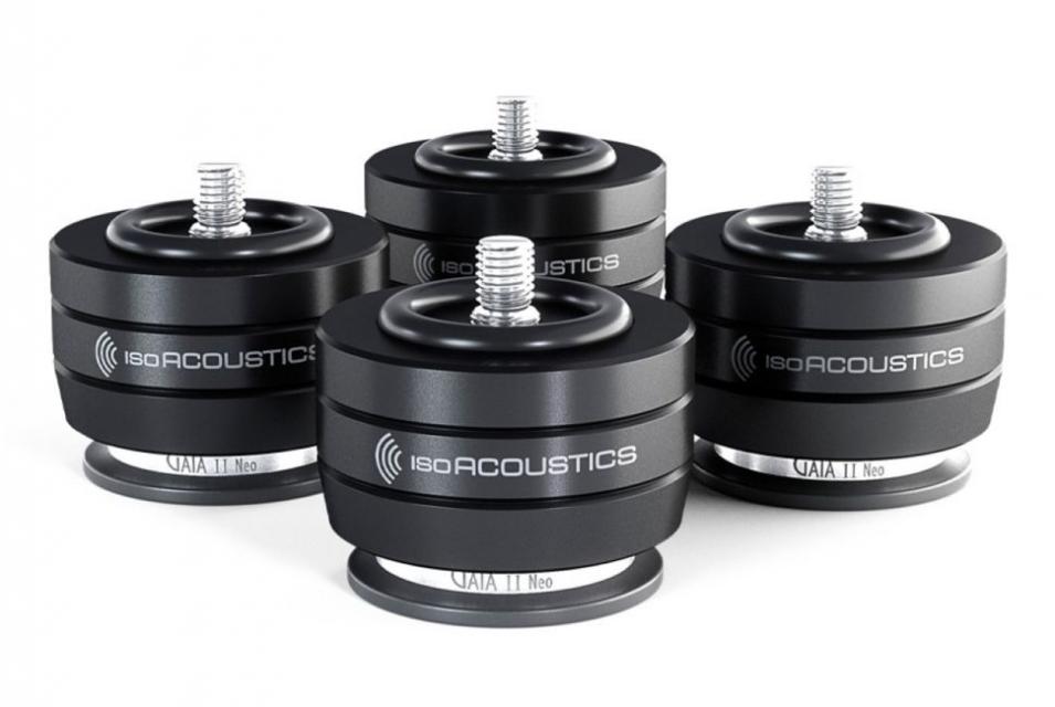 ISO Acoustics - ISO GAIA II Neo - Pieds anti-vibrations ( Jusqu'à 55kg )