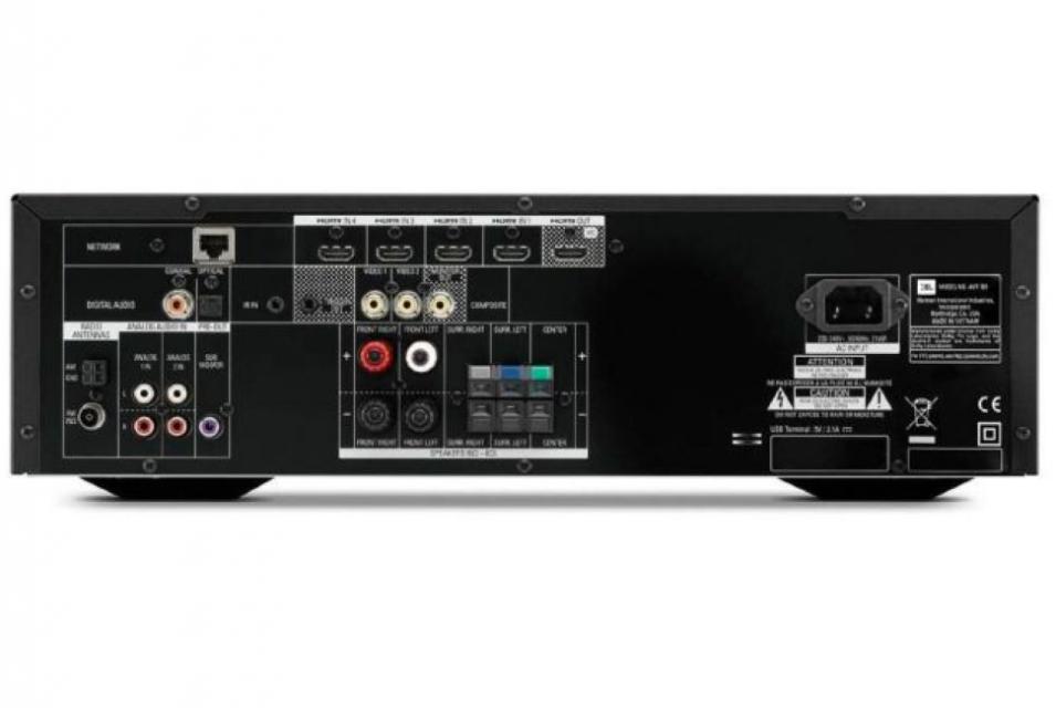 JBL - AVR101IN Amplificateur Audio Vidéo 5.1