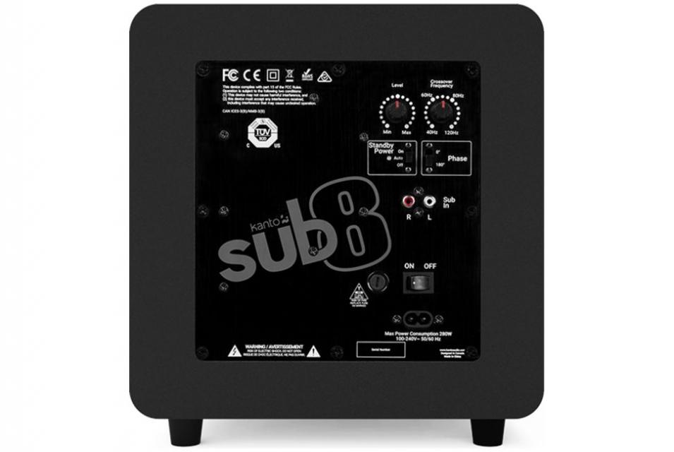 Kanto - SUB 8 - Caisson de basses 150 Watts