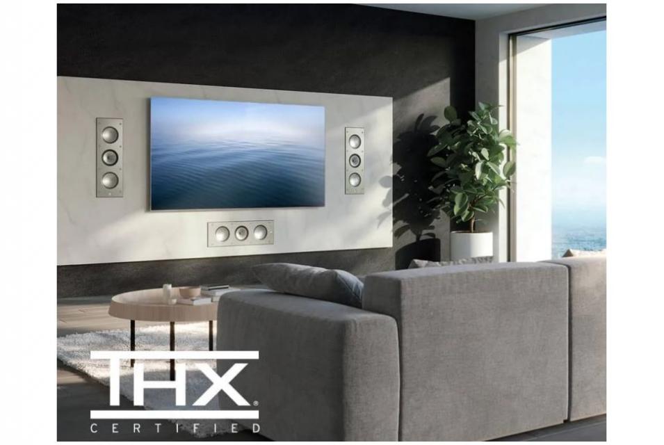 Kef - Ci 3160 RLM THX - Haut Parleur Mural Encastrable Méta