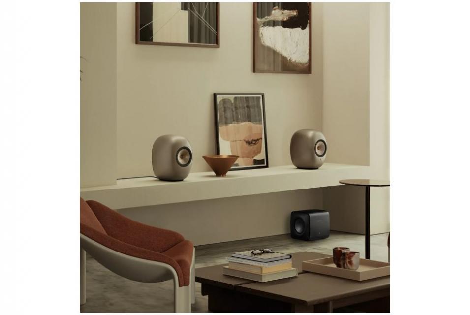 Kef - LS Luxe - Enceintes sans fil HiFi 2 x 380 Watts