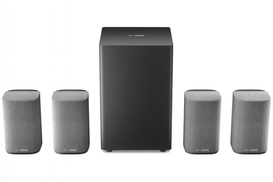 Loewe - We Boost - Pack enceintes Home Cinema 4.1.2 sans fil