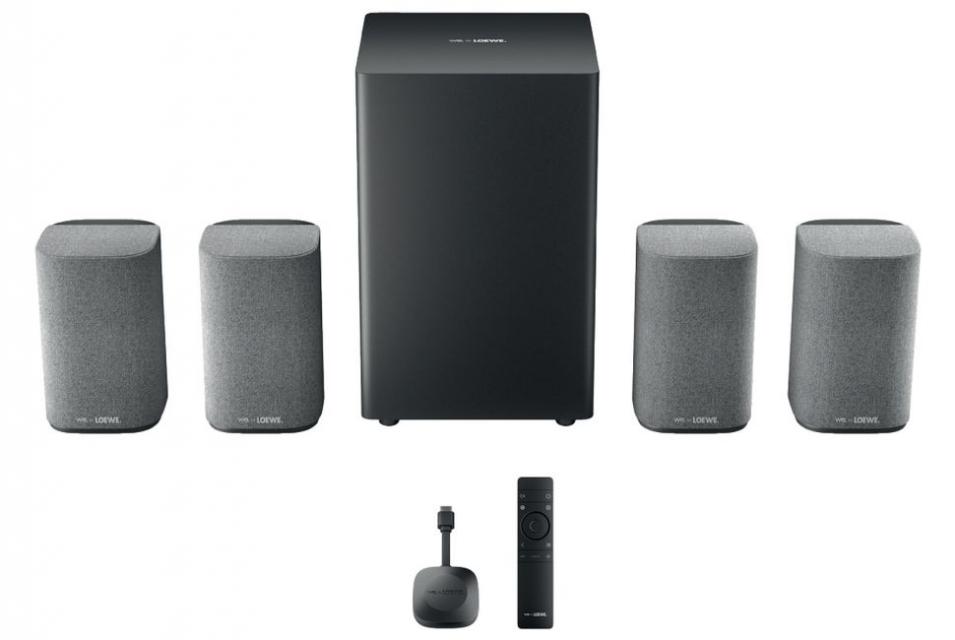 Loewe - We Boost - Pack enceintes Home Cinema 4.1.2 sans fil