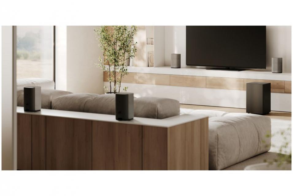 Loewe - We Boost - Pack enceintes Home Cinema 4.1.2 sans fil