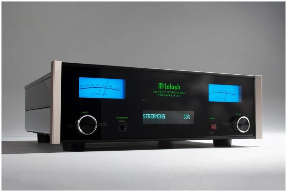 Mc Intosh - C 7500 - Préamplificateur Hifi stéréo connecté Mc Intosh - C 7500 - Préamplificateur Hifi stéréo connecté