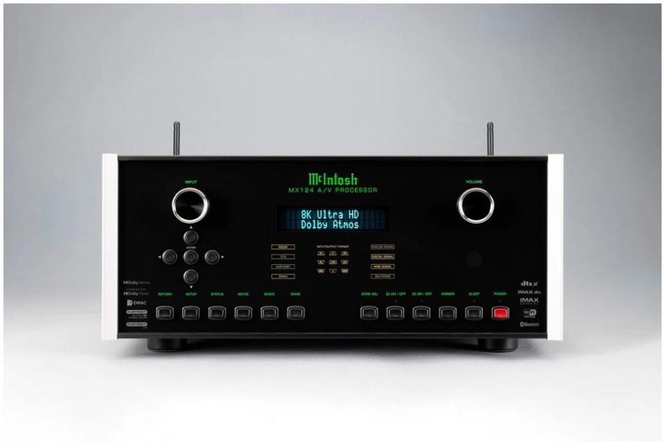 Mc Intosh - MX 124 - Préamplificateur Audio vidéo 13.4 4K / 8K Dolby Atmos