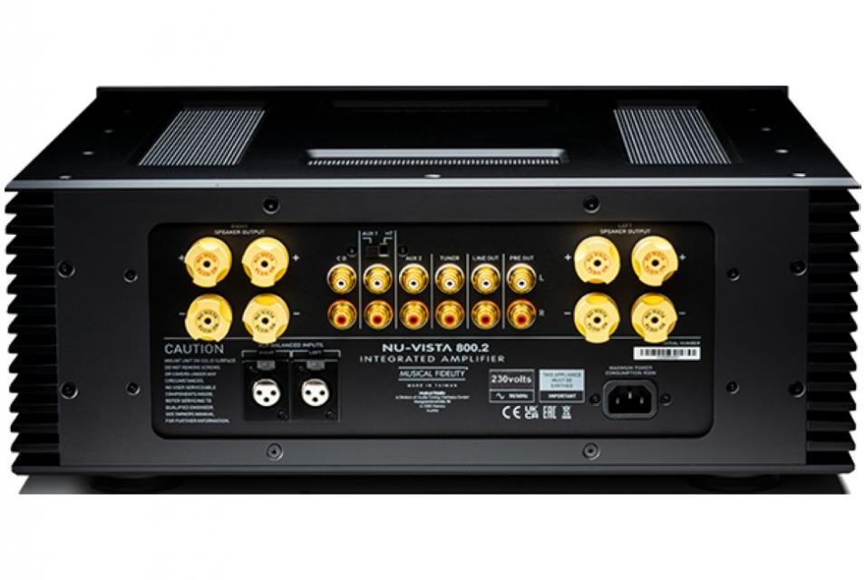 Musical Fidelity - NU-VISTA 800.2  Amplificateur intégré stéréo