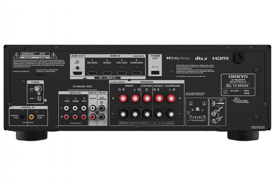 Amplificateur Audio Vidéo 9.2 Pioneer - VSX-535
