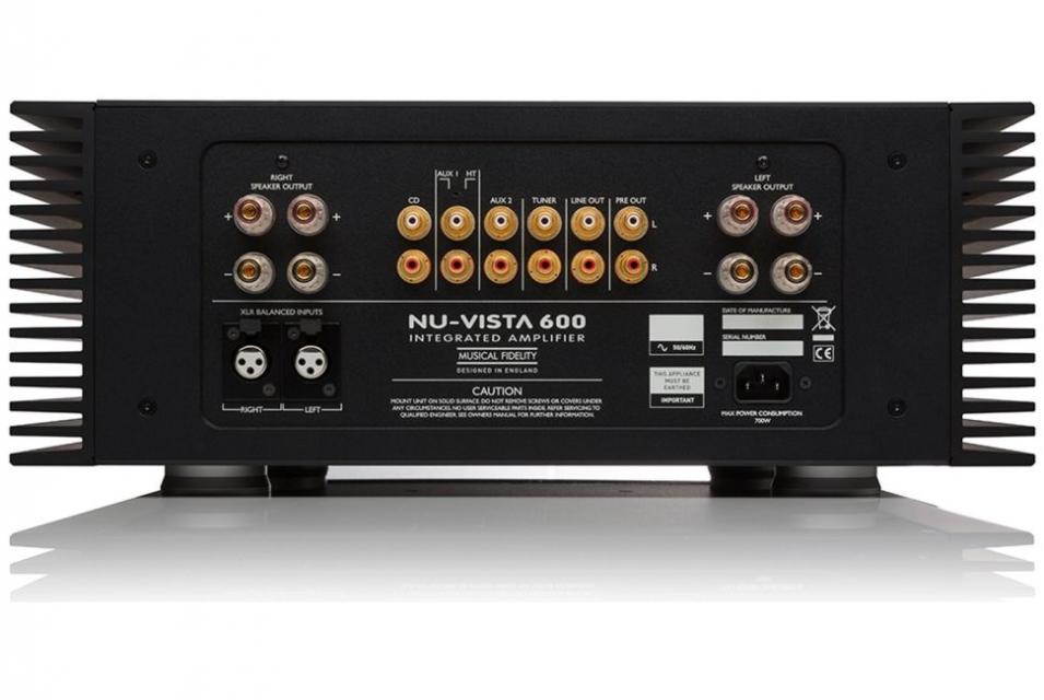 Musical Fidelity - NU-VISTA 600 Amplificateur intégré stéréo