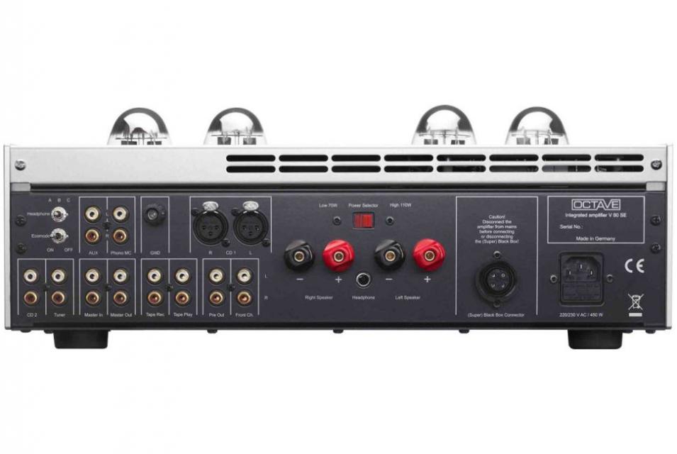 Amplificateur intégré stéréo à tubes Octave - V80SE