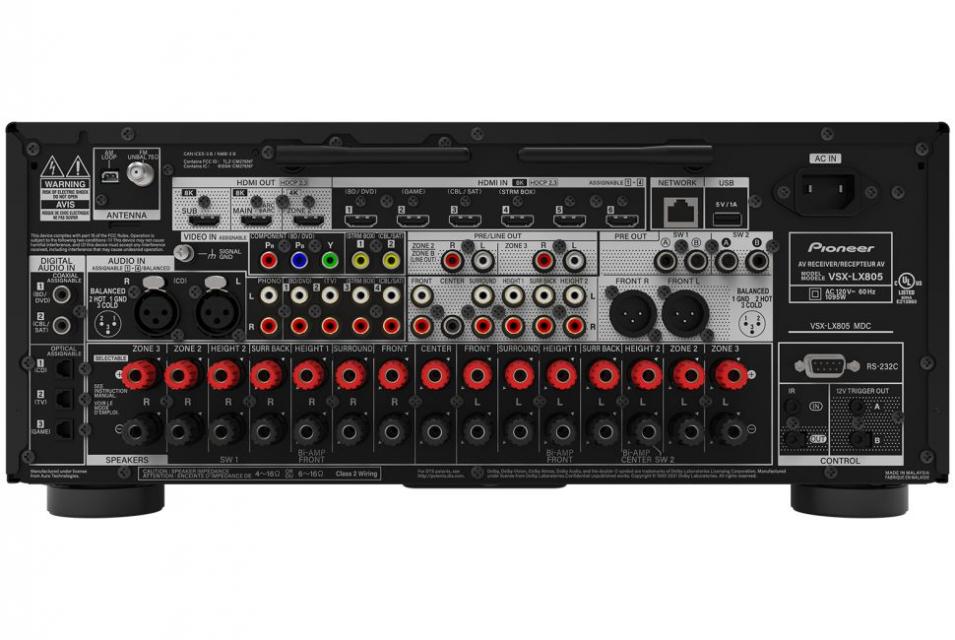 Pioneer - VSX-LX805 ELITE Amplificateur Audio Vidéo 11.4