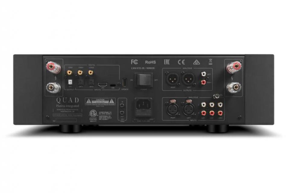 Quad - Platina Integra - Ampli intégré stéréo en Classe AB, 2 x 200 Watts