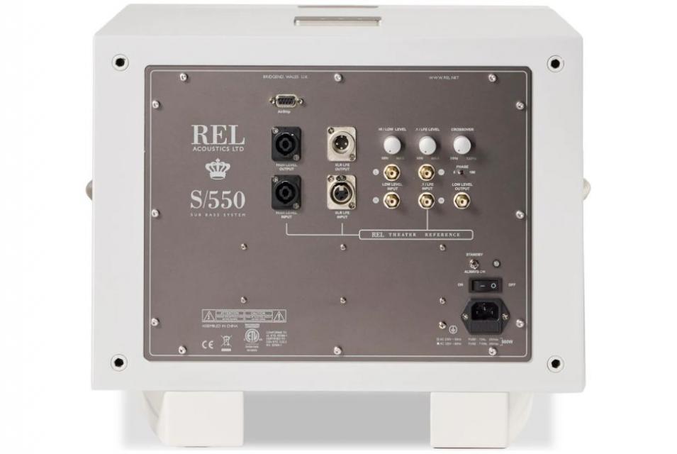 REL - S550 - Caisson de grave de 550 Watts