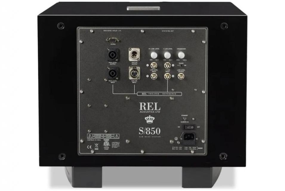 REL - S850 - Caisson de grave de 850 Watts
